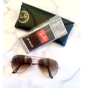 Ray-Ban unisex RB3025 Metal Aviator sunglasses